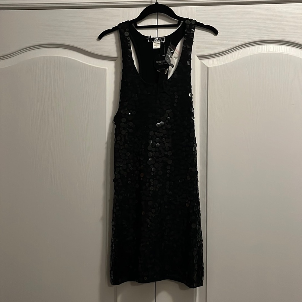 NWT Fumblin’ Foe sequinned dress